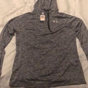 NEW!!! UA hooded heat gear shirt